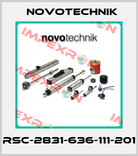 RSC-2831-636-111-201 Novotechnik