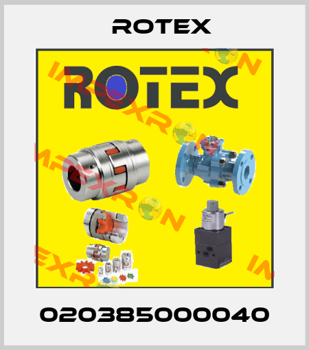 020385000040 Rotex