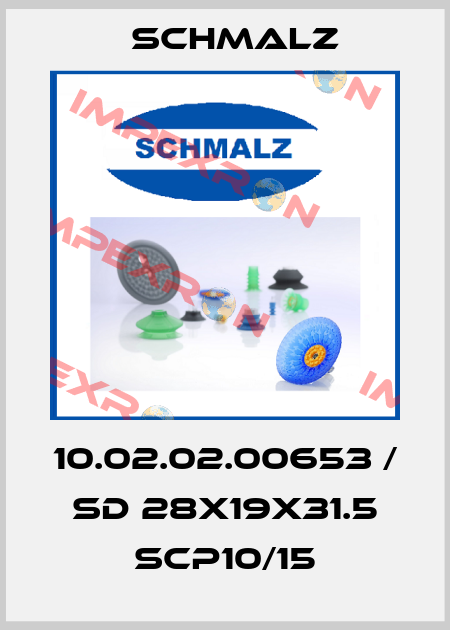 10.02.02.00653 / SD 28x19x31.5 SCP10/15 Schmalz