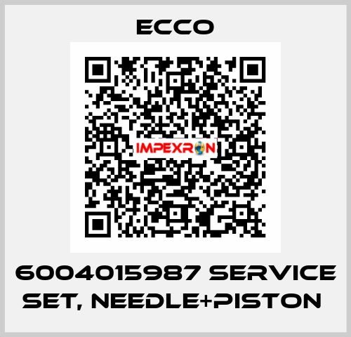  6004015987 SERVICE SET, NEEDLE+PISTON  Ecco