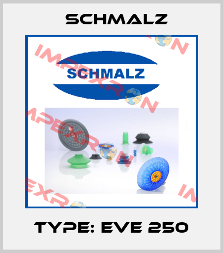 Type: EVE 250 Schmalz
