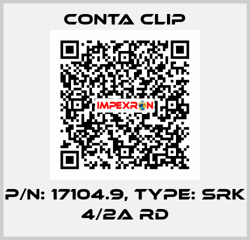 P/N: 17104.9, Type: SRK 4/2A RD Conta Clip