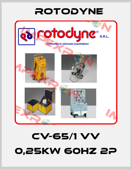 CV-65/1 VV 0,25kW 60Hz 2p Rotodyne