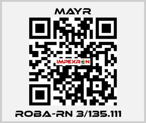  ROBA-RN 3/135.111    Mayr