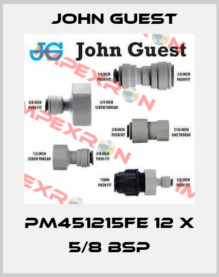PM451215FE 12 x 5/8 BSP John Guest