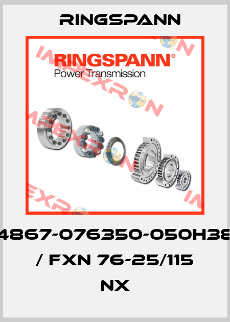4867-076350-050H38 / FXN 76-25/115 NX Ringspann