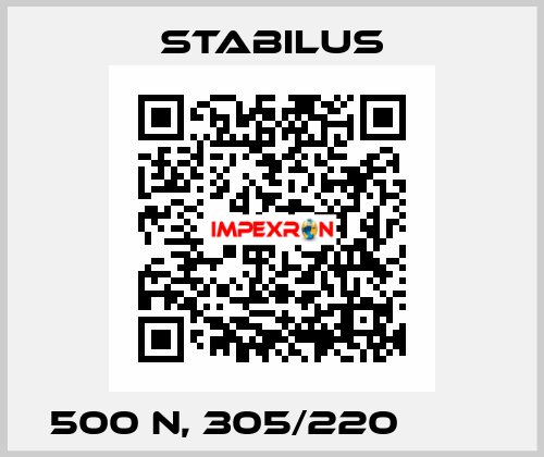 500 N, 305/220         Stabilus