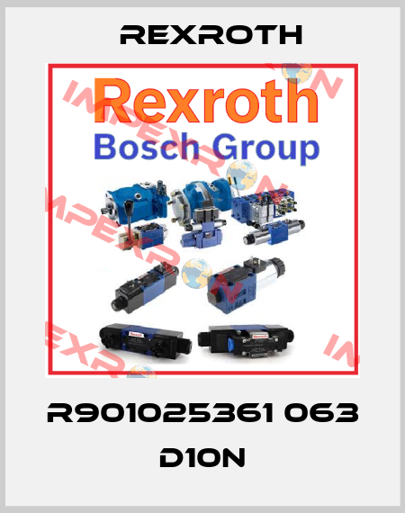 R901025361 063 D10N Rexroth