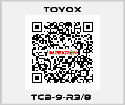 TCB-9-R3/8  TOYOX