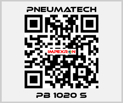 PB 1020 S Pneumatech