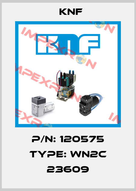 p/n: 120575 type: WN2C 23609 KNF