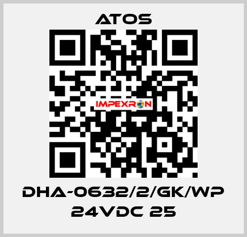 DHA-0632/2/GK/WP 24VDC 25 Atos