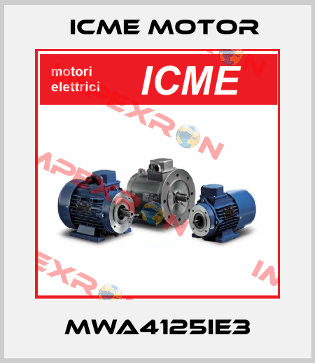 MWA4125IE3 Icme Motor