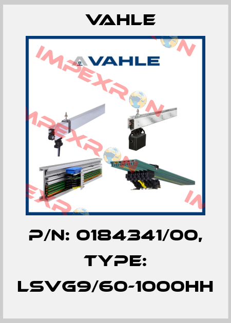 P/n: 0184341/00, Type: LSVG9/60-1000HH Vahle