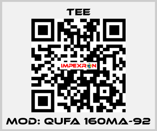 Mod: QUFA 160MA-92 TEE