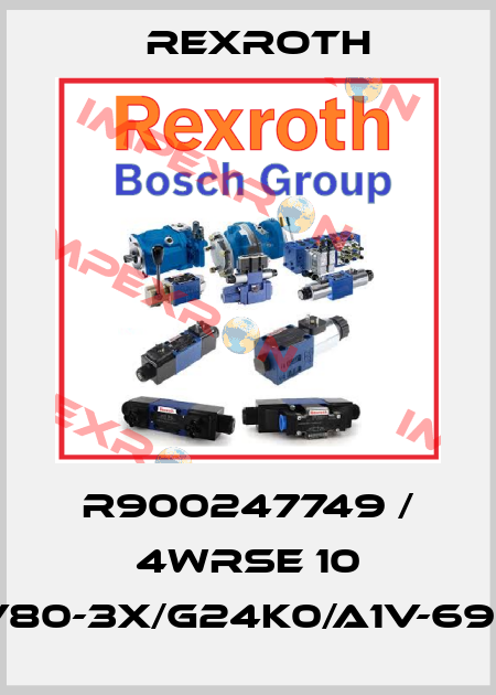 R900247749 / 4WRSE 10 V80-3X/G24K0/A1V-695 Rexroth