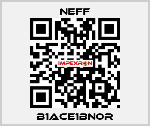 B1ACE1BN0R Neff