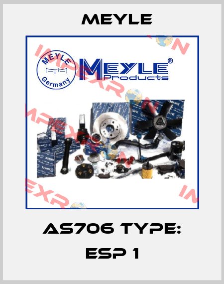 AS706 Type: ESP 1 Meyle