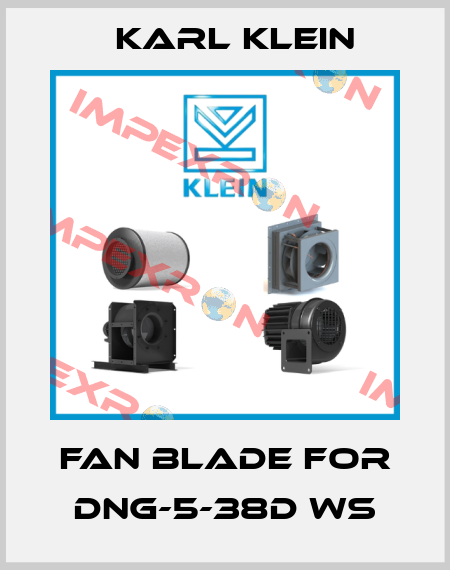 fan blade for DNG-5-38D WS Karl Klein