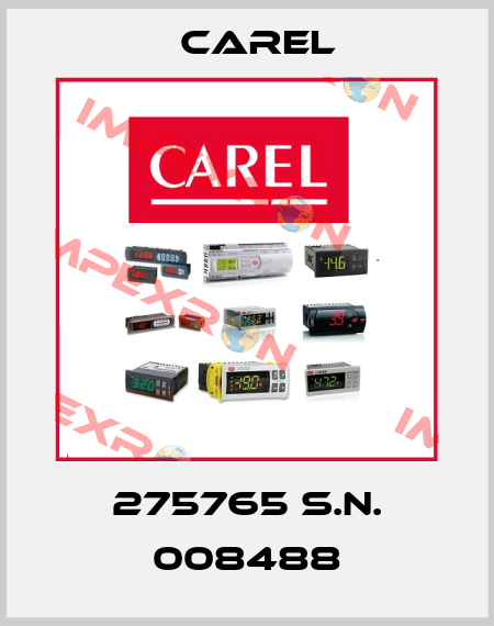 275765 S.N. 008488 Carel