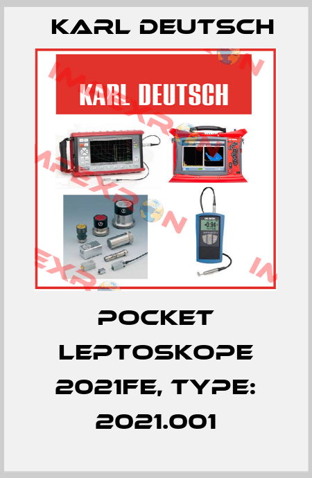 Pocket LEPTOSKOPE 2021Fe, type: 2021.001 Karl Deutsch