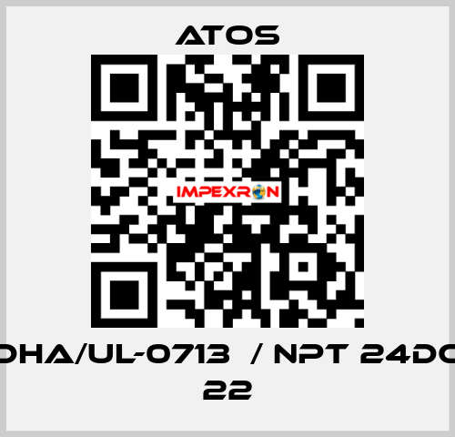 DHA/UL-0713  / NPT 24DC 22 Atos