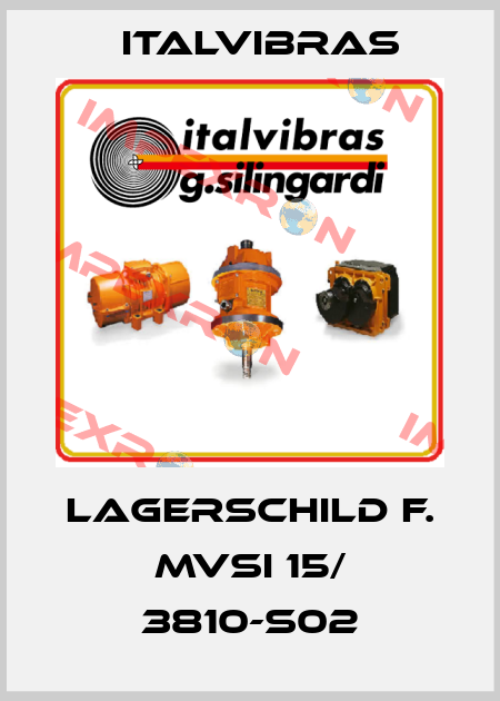 Lagerschild f. MVSI 15/ 3810-S02 Italvibras