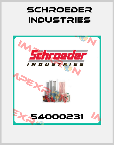 54000231 Schroeder Industries