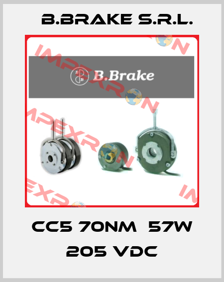 CC5 70Nm  57W 205 VDC B.Brake s.r.l.