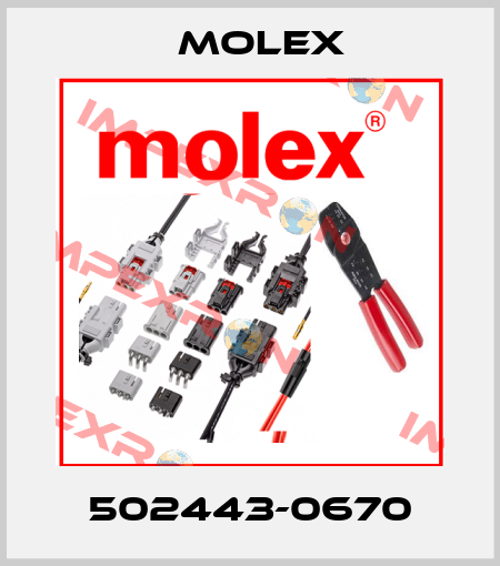 502443-0670 Molex