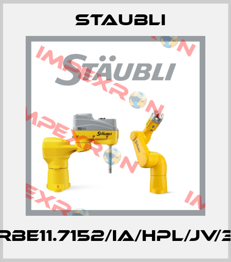 RBE11.7152/IA/HPL/JV/3 Staubli