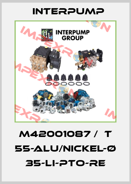 M42001087 /  T 55-Alu/Nickel-ø 35-li-PTO-re Interpump