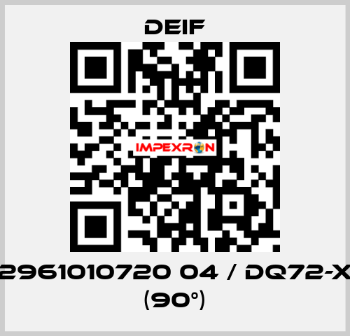 2961010720 04 / DQ72-x (90°) Deif