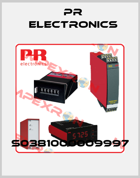 S0381000009997 Pr Electronics