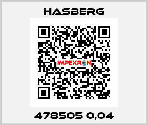 478505 0,04 Hasberg