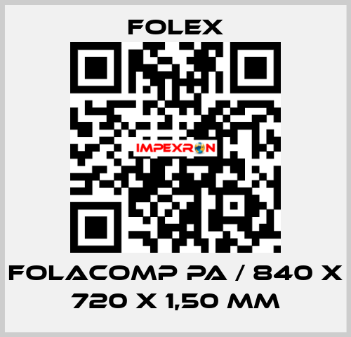 Folacomp PA / 840 x 720 x 1,50 mm Folex