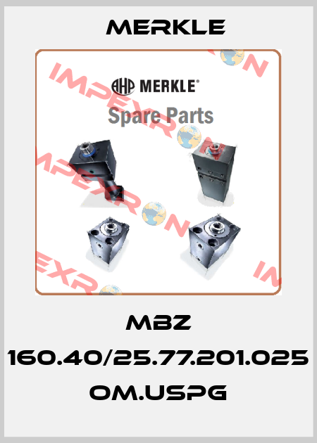 MBZ 160.40/25.77.201.025 OM.USPG Merkle