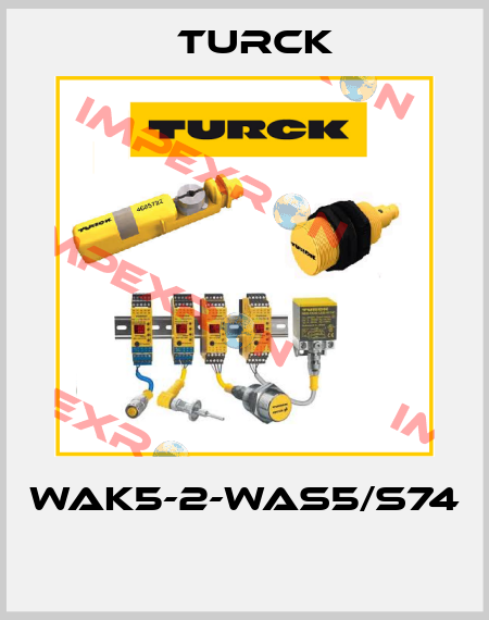 WAK5-2-WAS5/S74  Turck