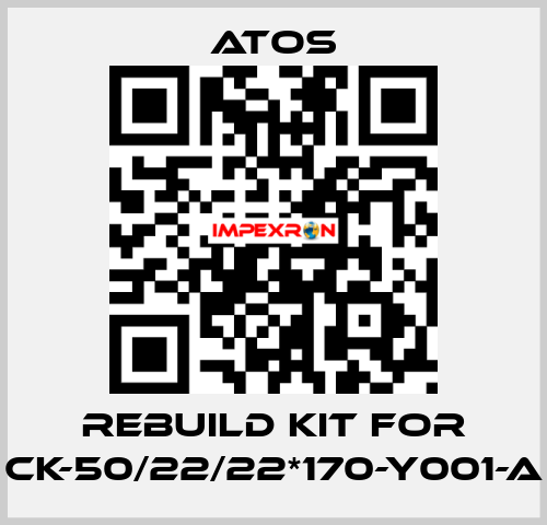 rebuild kit for CK-50/22/22*170-Y001-A Atos