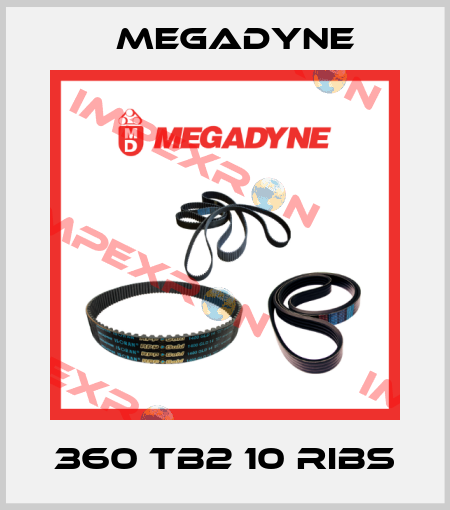 360 TB2 10 ribs Megadyne