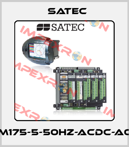 PM175-5-50HZ-ACDC-A04 Satec