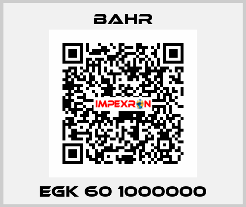 EGK 60 1000000 Bahr