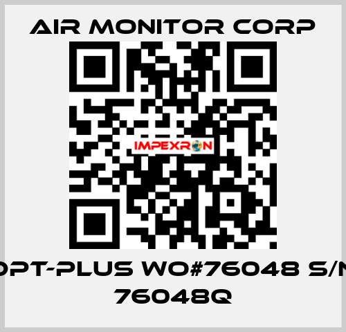 DPT-plus WO#76048 S/N 76048Q AIR MONITOR CORP