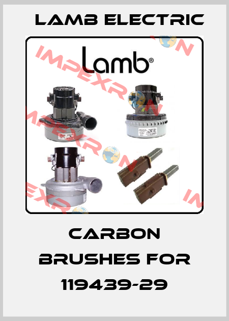 Carbon brushes for 119439-29 Lamb Electric