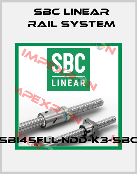 SBI45FLL-NDD-K3-SBC SBC Linear Rail System