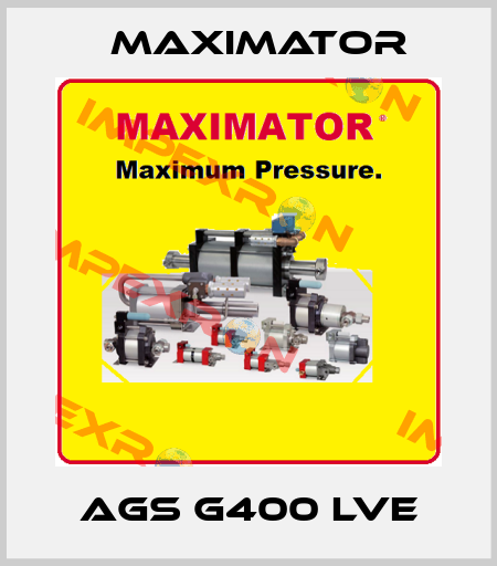 AGS G400 LVE Maximator