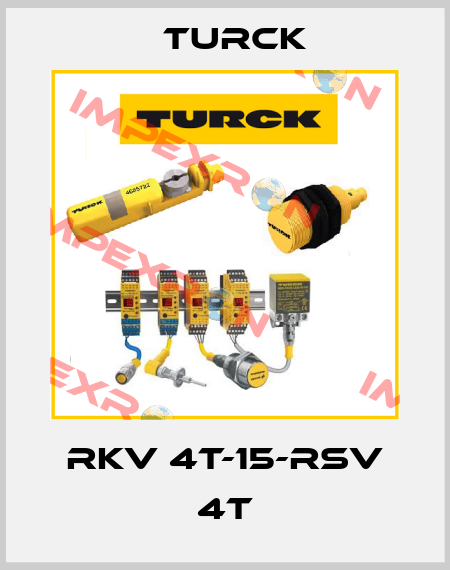RKV 4T-15-RSV 4T Turck