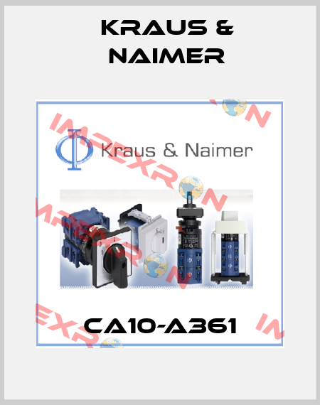 CA10-A361 Kraus & Naimer