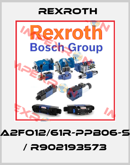 A2FO12/61R-PPB06-S / R902193573 Rexroth