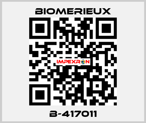 B_417011 Biomerieux